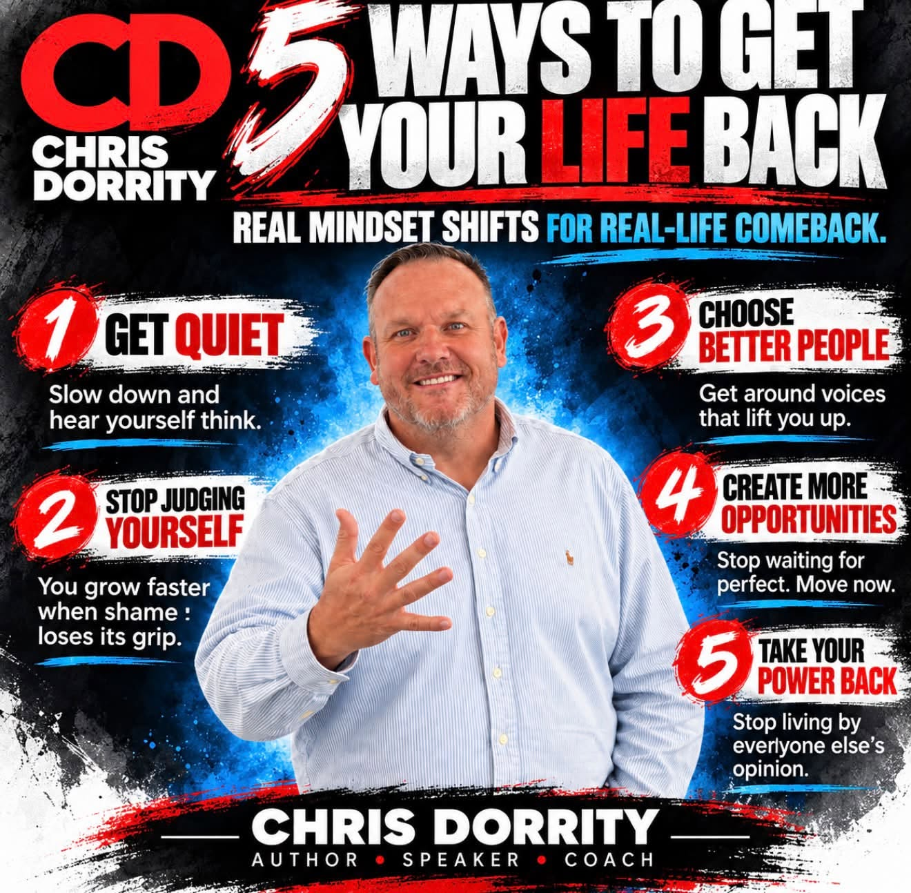 5 ways to get your life back
